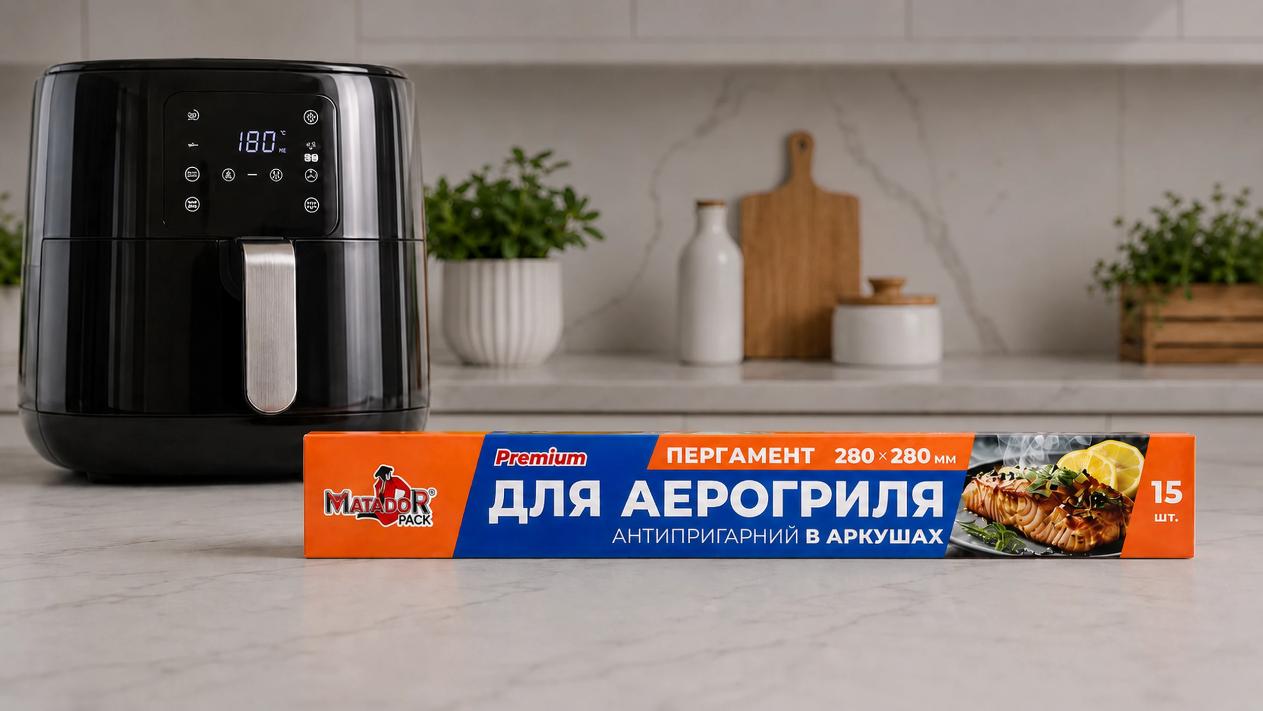 Антипригарний пергамент для аерогриля